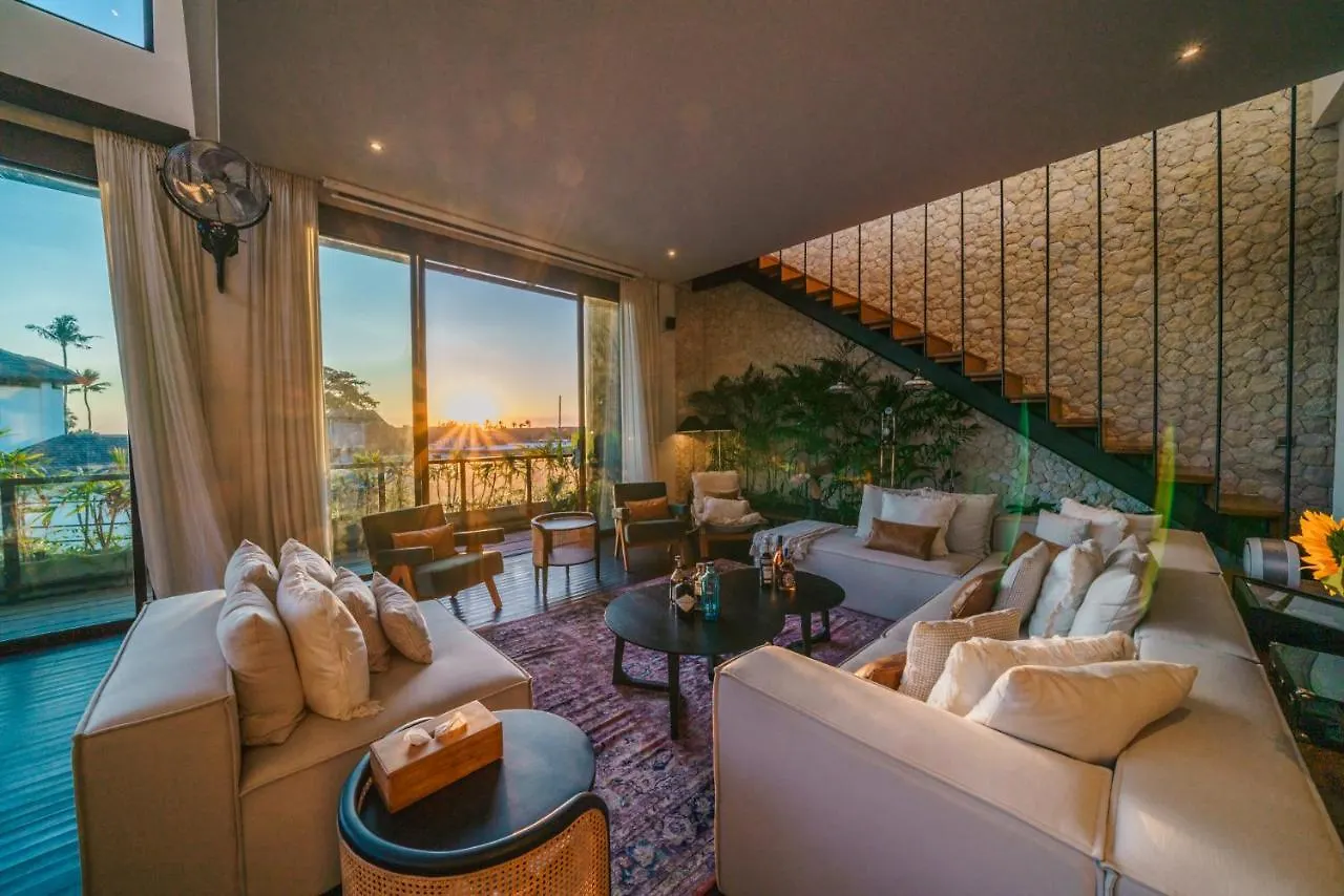 Penthouse Sunset Seabreeze - 5 Stars K Club Penthouse With Seaview Next To Finns Canggu  Apartment