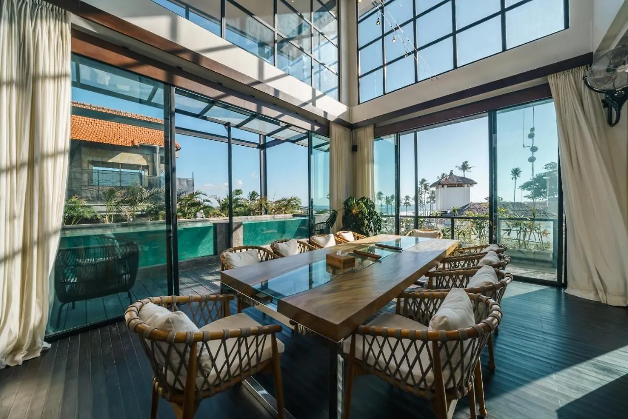 Penthouse Sunset Seabreeze - 5 Stars K Club Penthouse With Seaview Next To Finns Canggu