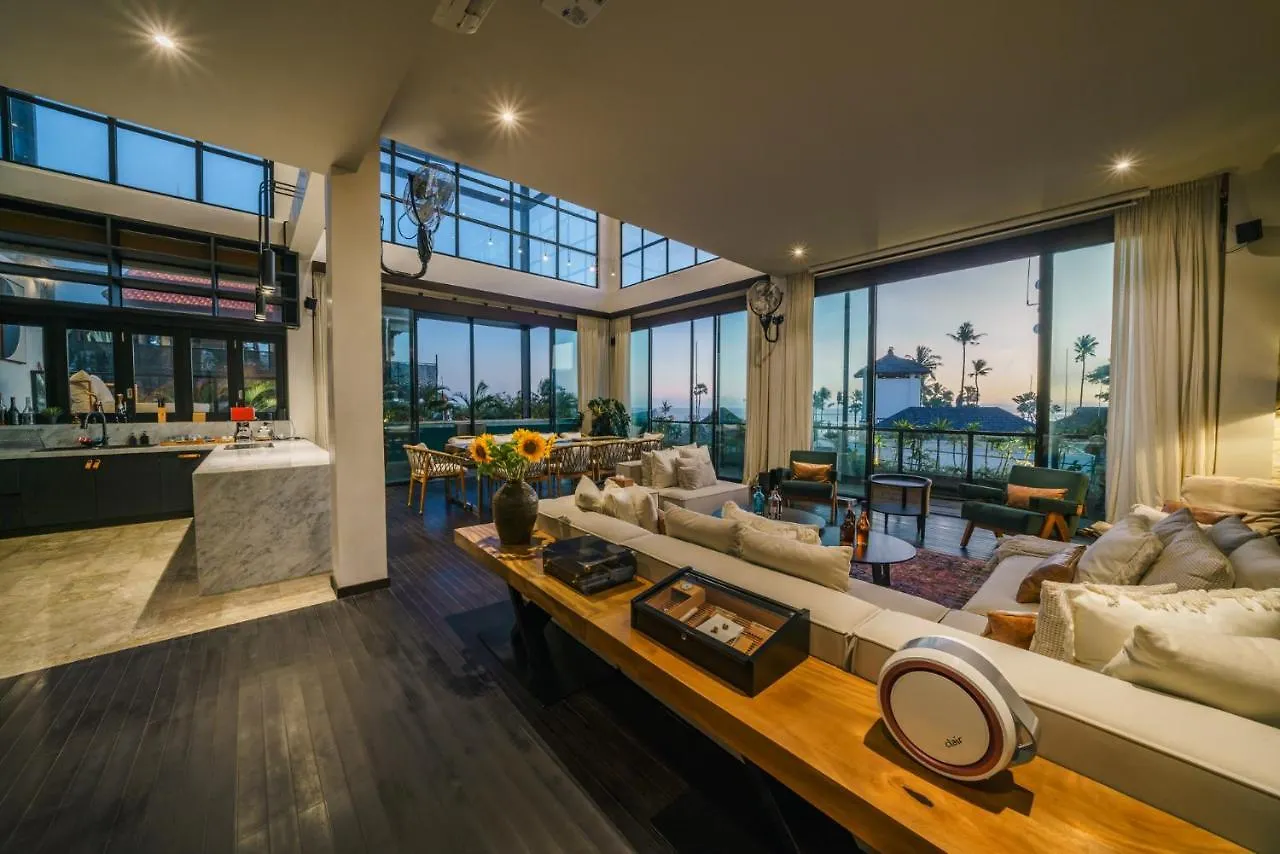 Apartment Penthouse Sunset Seabreeze - 5 Stars K Club Penthouse With Seaview Next To Finns Canggu