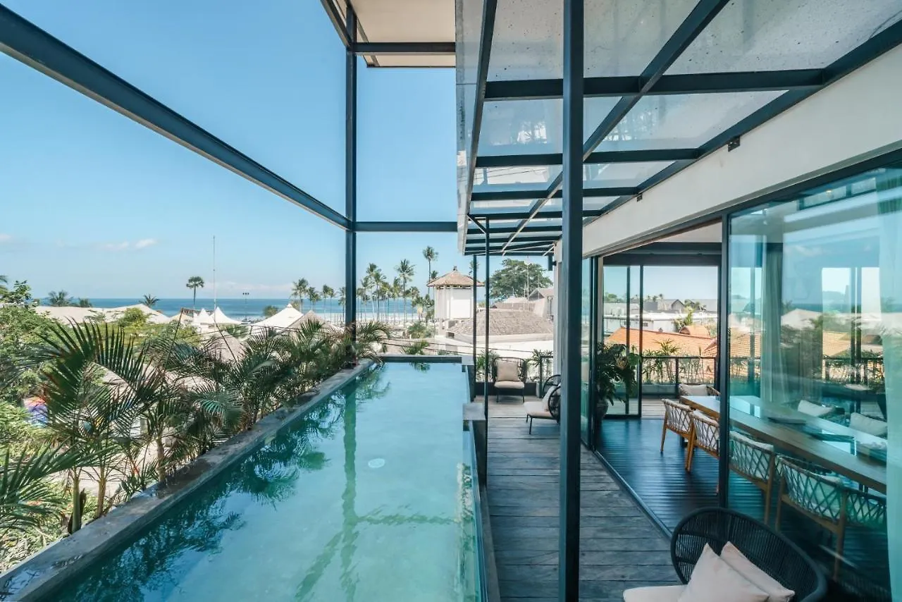 Penthouse Sunset Seabreeze - 5 Stars K Club Penthouse With Seaview Next To Finns Canggu  0*, Canggu (Bali)