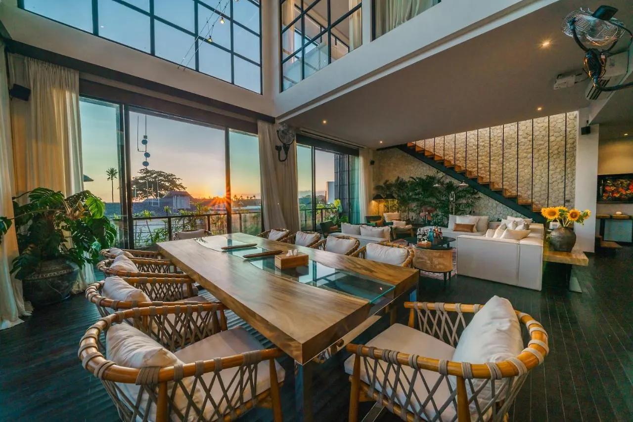 Apartment Penthouse Sunset Seabreeze - 5 Stars K Club Penthouse With Seaview Next To Finns Canggu
